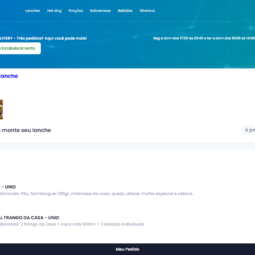 App Delivery (Site de pedidos)
