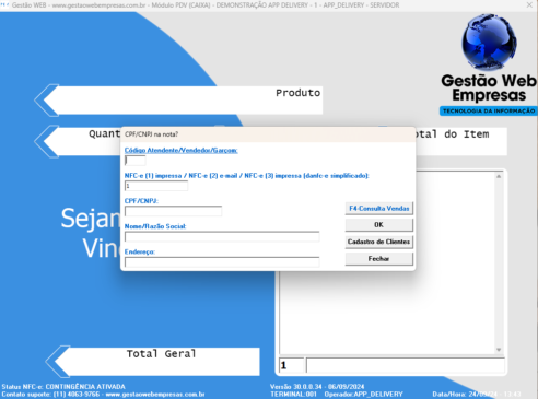 Sistema de frente de caixa PDV + App Delivery - Image 3